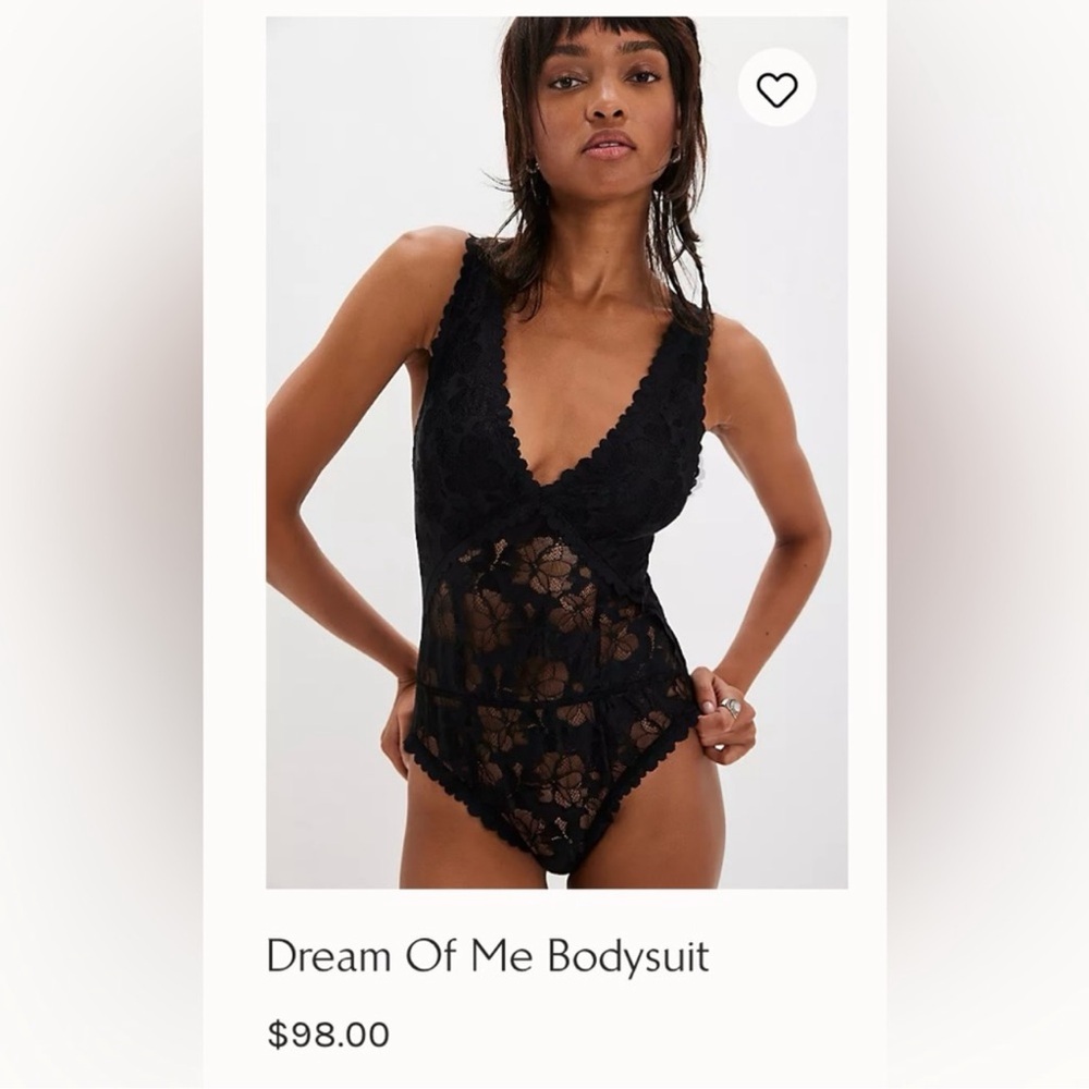Free People dream of me bodysuit size L - Picture 12 of 15